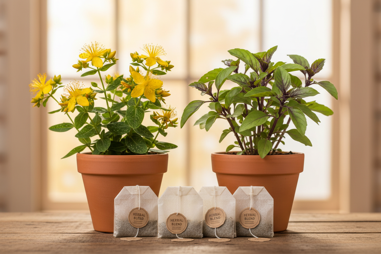 'Purely Peaceful' - Herbal Tea